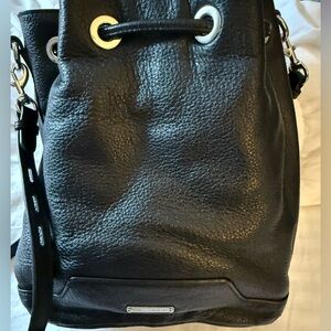 Rebecca Minkoff Black Leather Shoulder Bag
